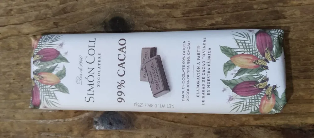Chocolatina 99% cacao