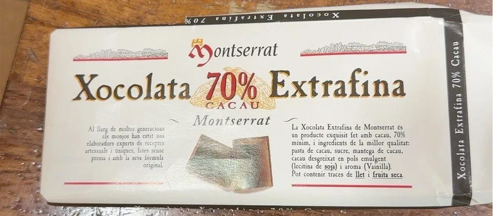 Xocolata 70% Extrafina