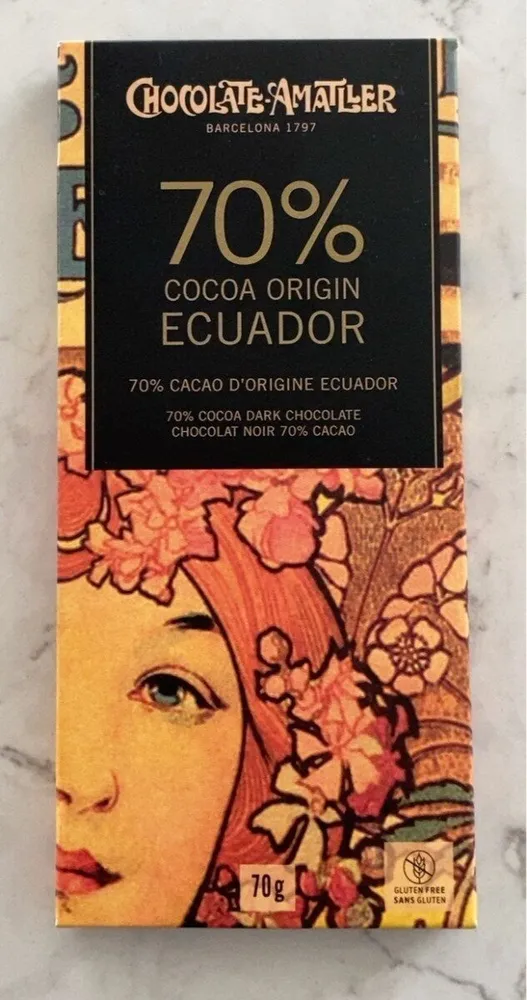 70% Cocoa Origin Ecuador