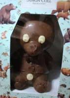 Figura de delicioso chocolate con leche