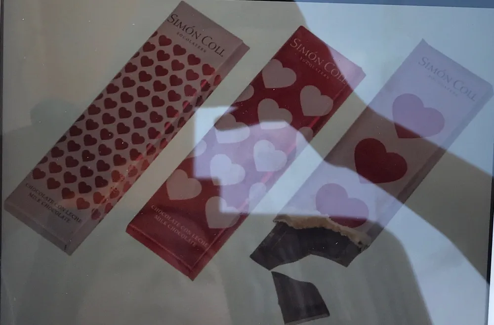 Chocolatinas de corazones