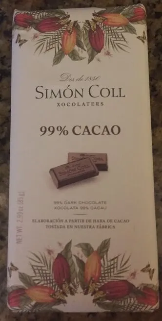 99% cacao