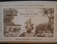 Chocolate a la taza 60% cacao con canela