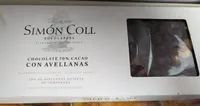 Chocolate 70% cacao con avellanas