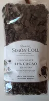Chocolate 44% cacao en gotas
