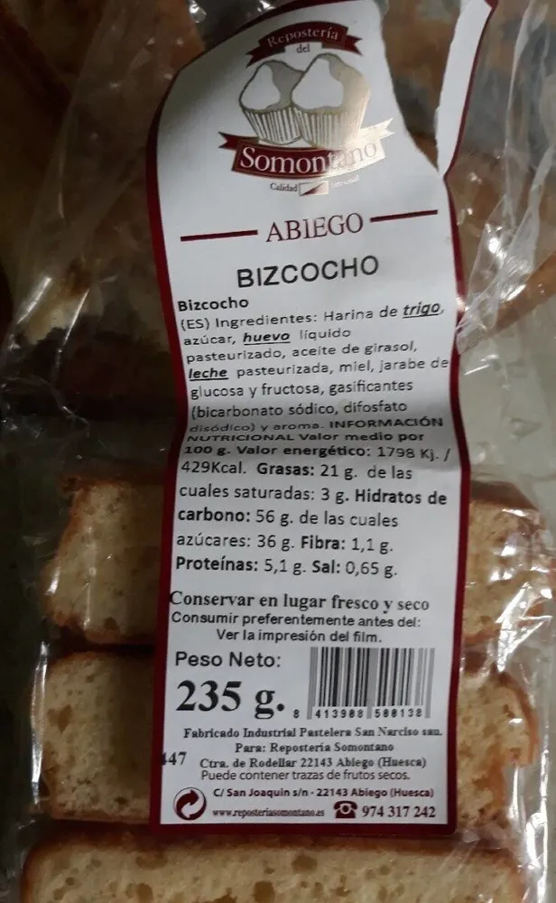 Bizcocho