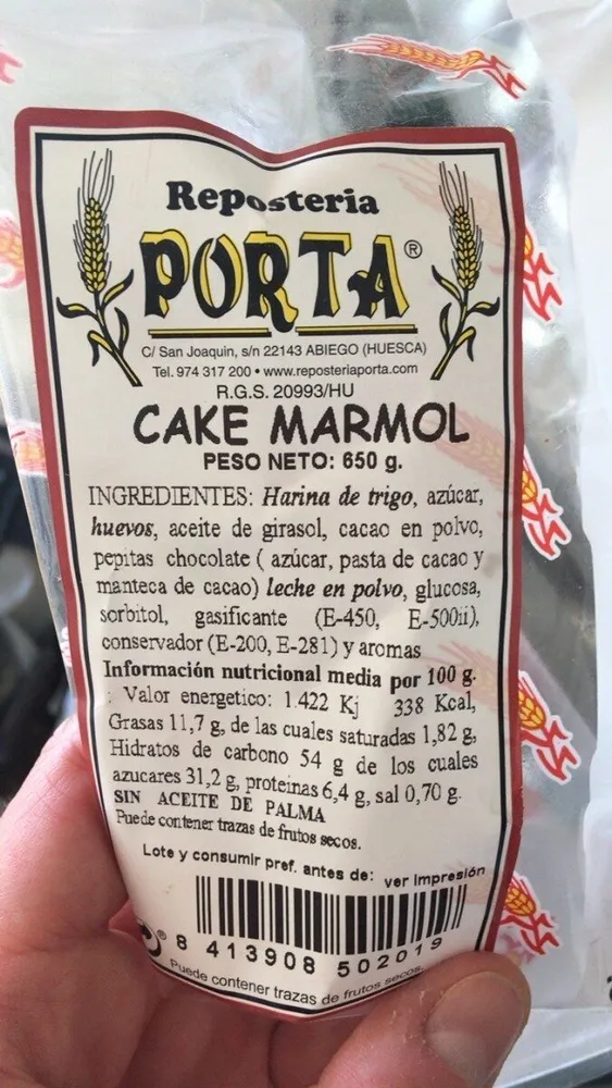 Cake Marmol