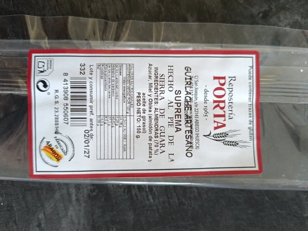 Guirlache Artesano Suprema