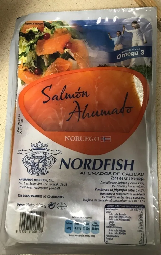 Salmón ahumado