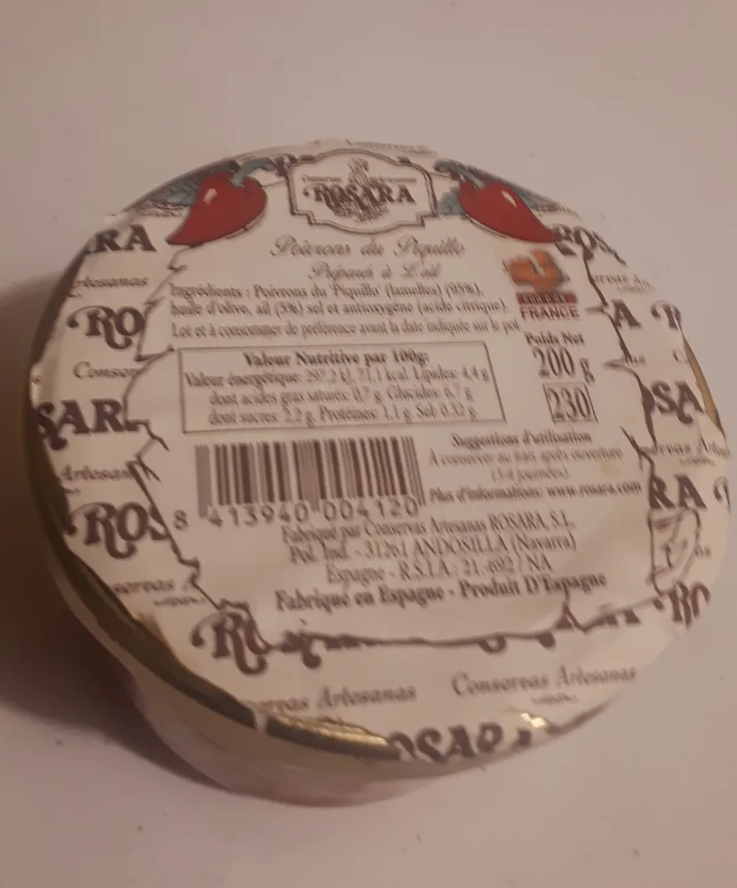 poivrons de piquillo