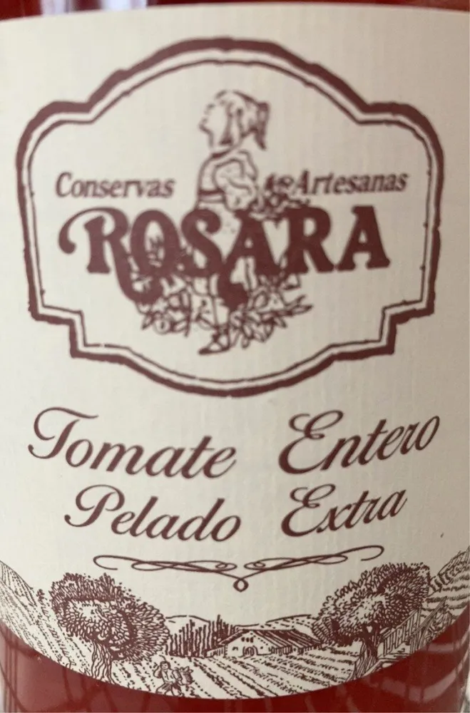 Tomate entero pelado extra