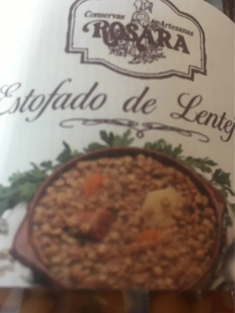 Estofado de lentejas