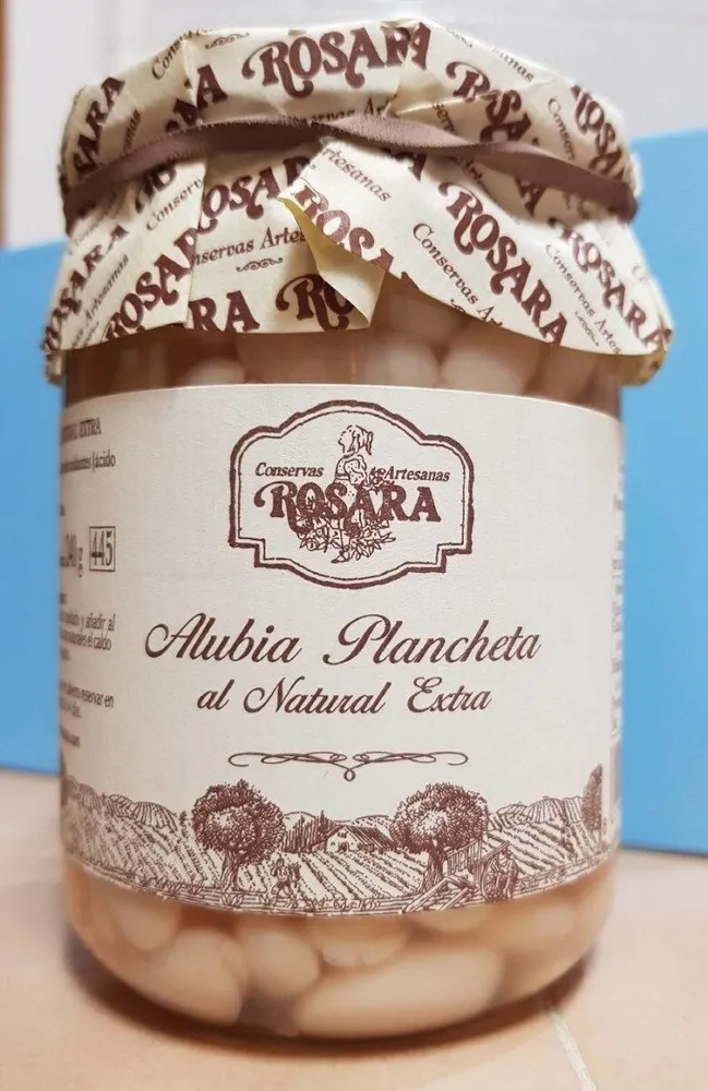 Alubia plancheta al natural extra