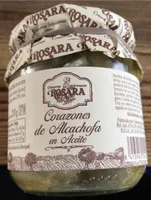 Corazones de alcachofa en aceite