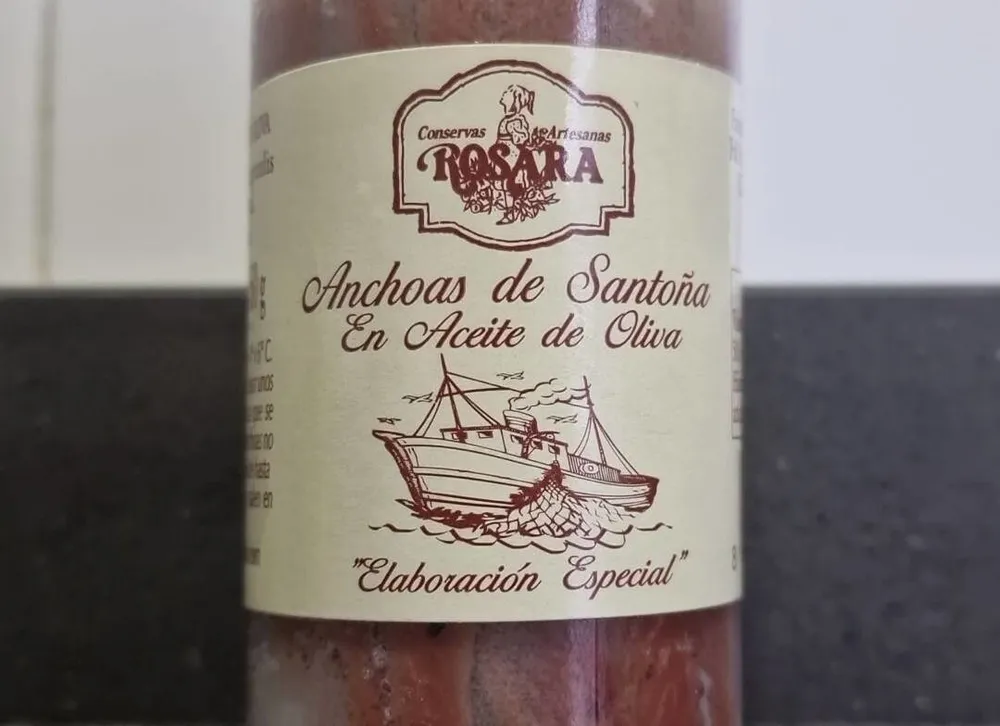 Anchoas de Santoña en aceite de oliva