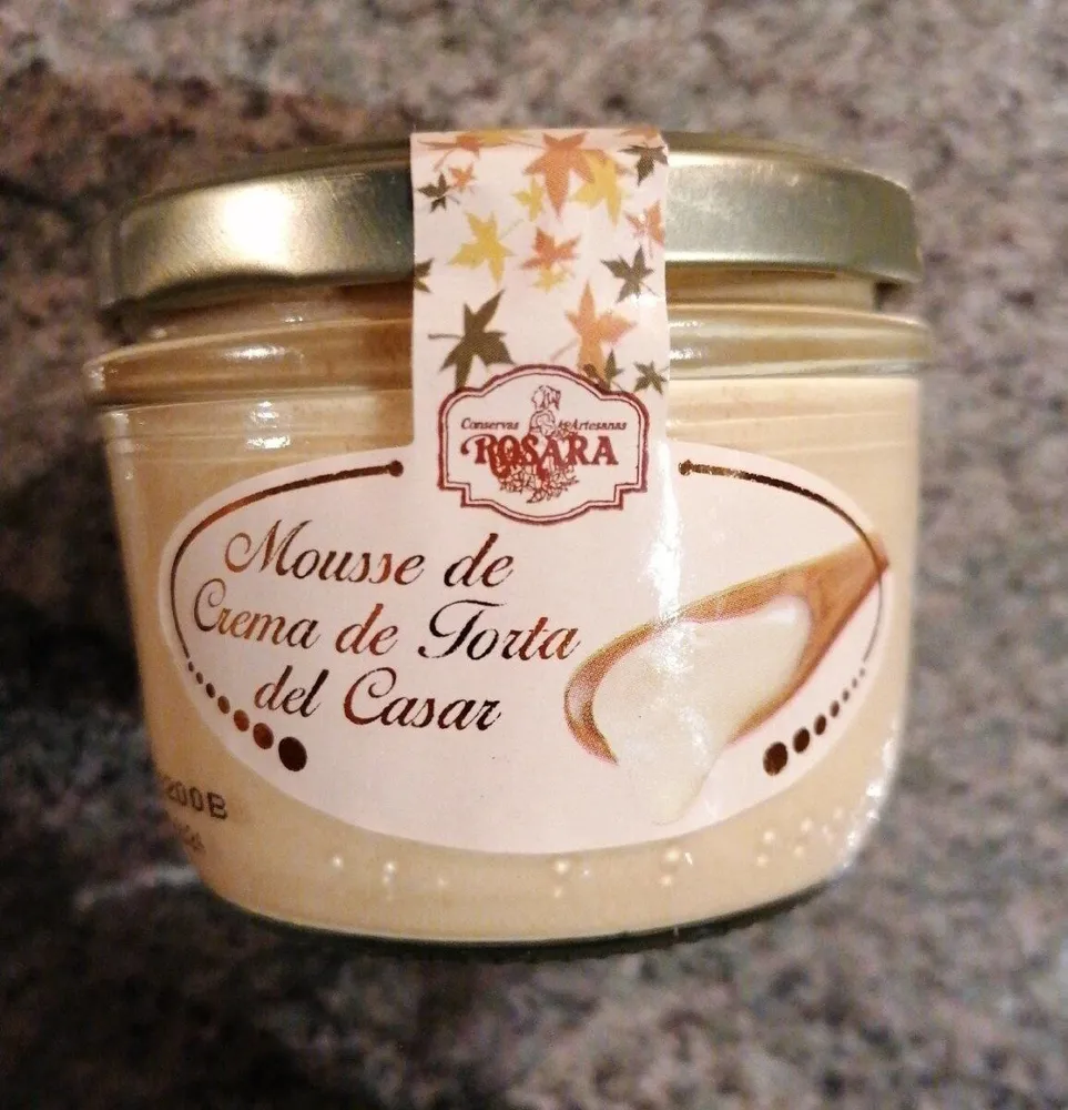 Mousse de crema de torta del casar