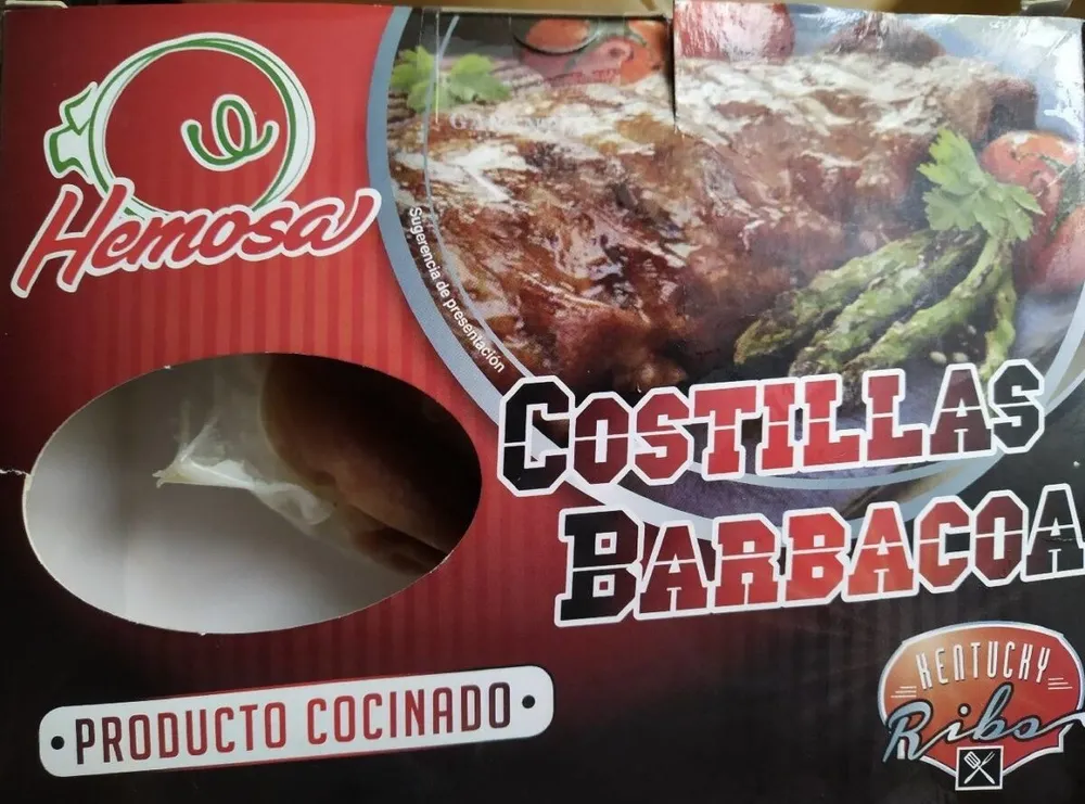 Costillas barbacoa