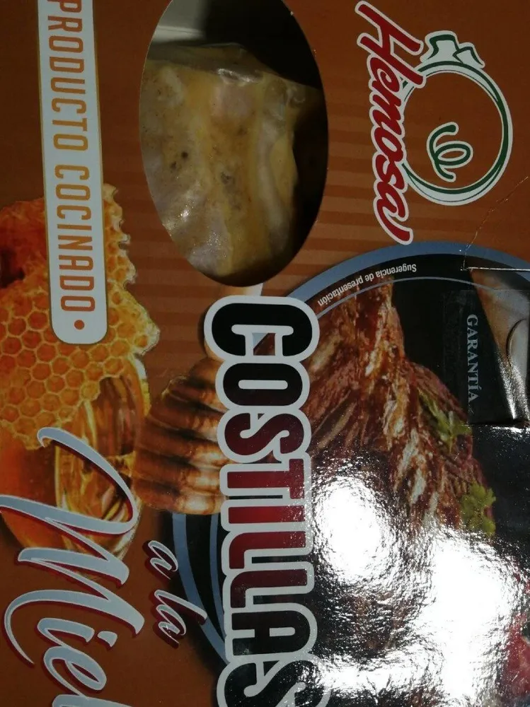 Costillas a la miel