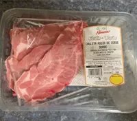 chuleta de aguja de cerdo