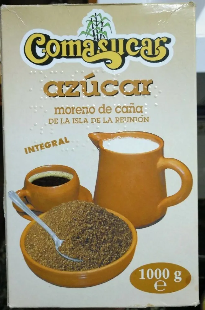 Azúcar moreno de caña de la Isla de Reunión