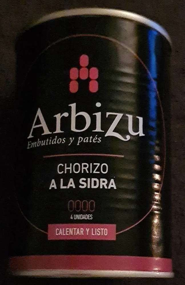 Chorizo a la sidra