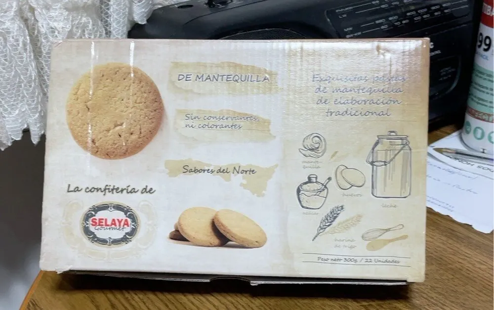 Pastas de mantequilla