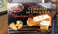 Corbatas de Unquera de mantequilla