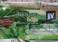 Acelga hoja