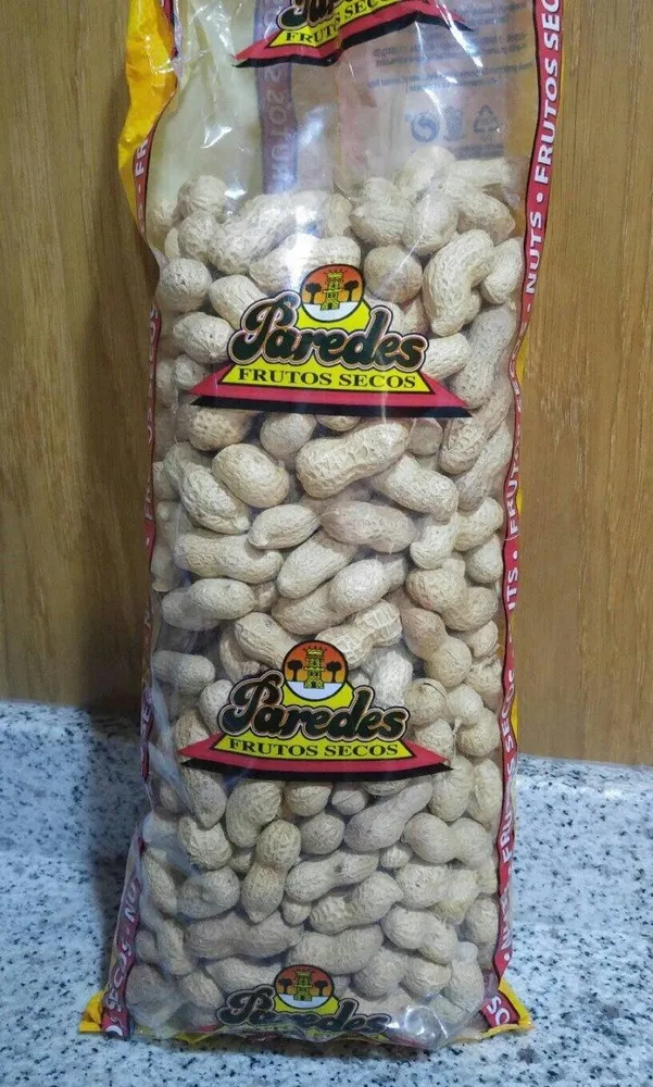 Cacahuete con cascara tostado sin sal