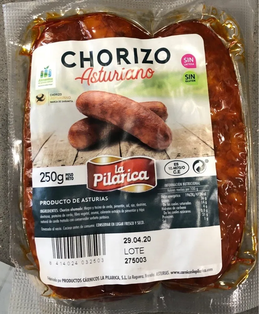 Chorizo asturiano