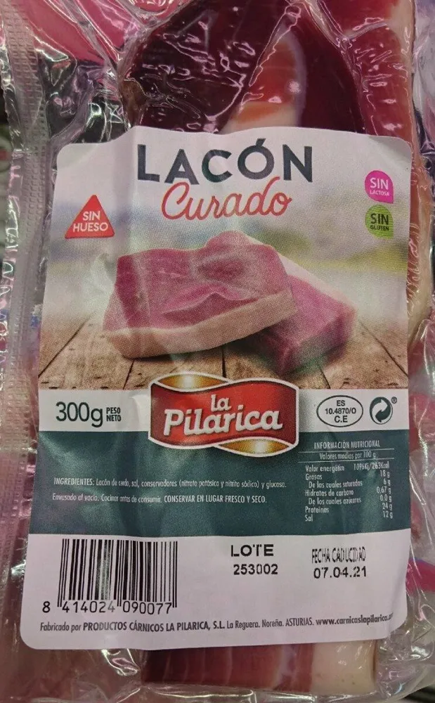 Lacón curado