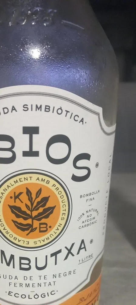 Kombutxa taronja i cúrcuma
