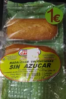 Magdalenas valencianas sin azúcar