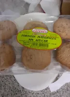 Tortitas integrales sin azúcar