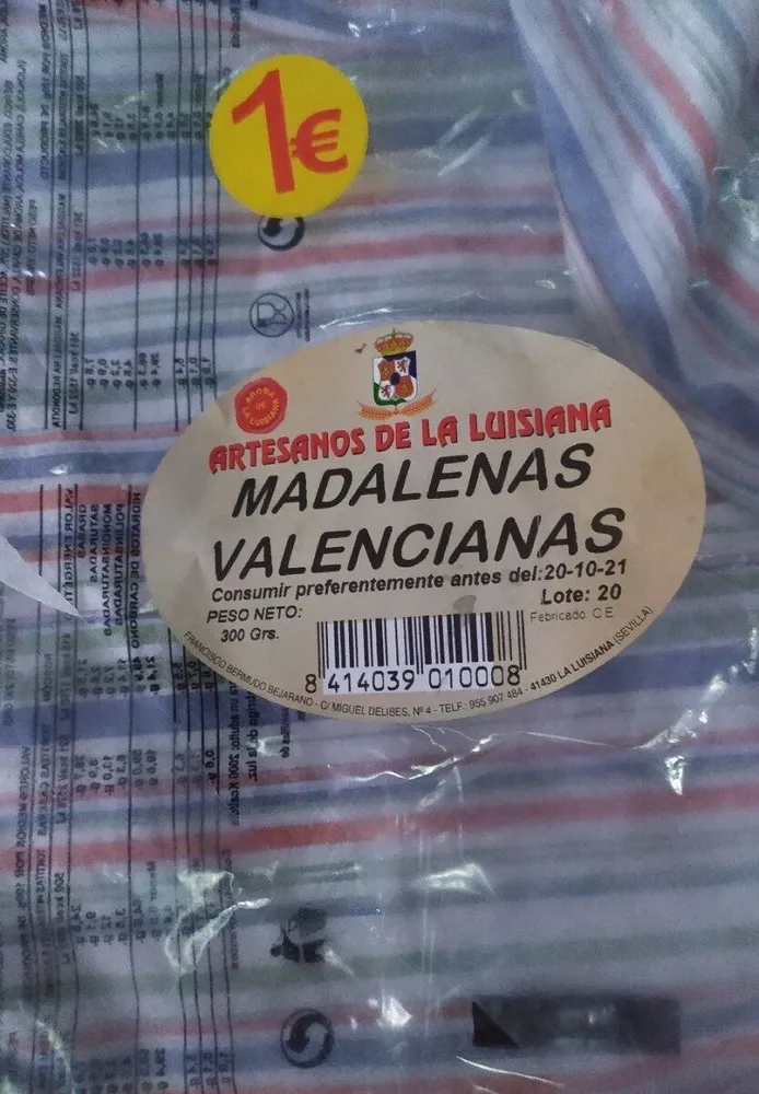 Magdalenas Valencianas