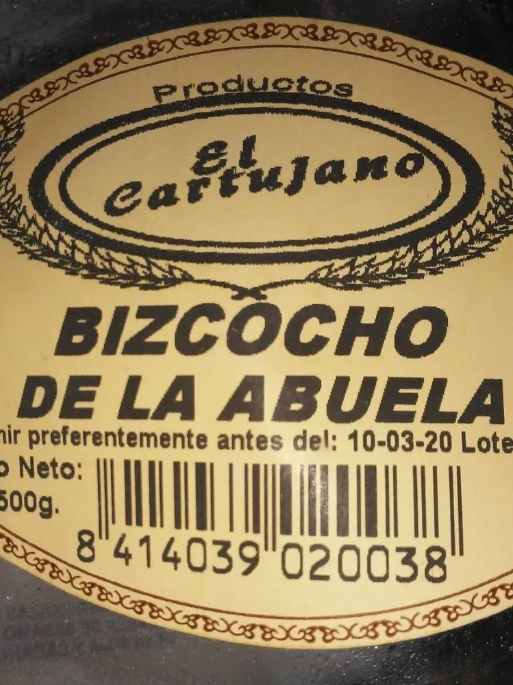Bizcocho de la abuela