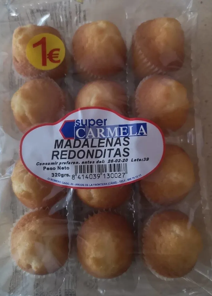 Magdalenas redonditas