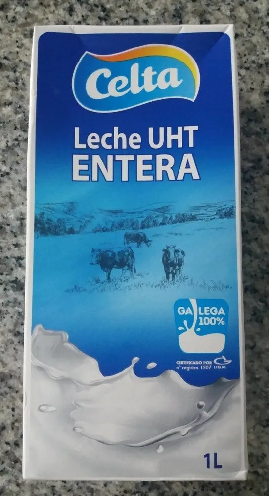 Leche UHT entera