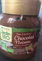Pate a tartiner chocolat noisette