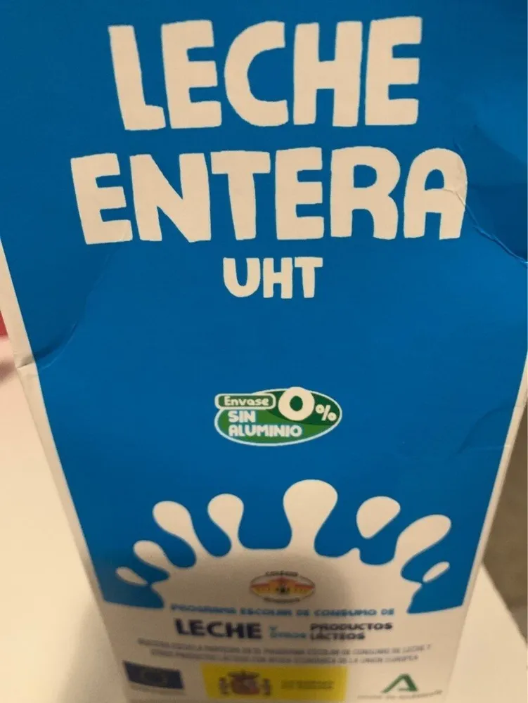 Leche entera UHT