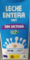 Leche entera sin lactosa