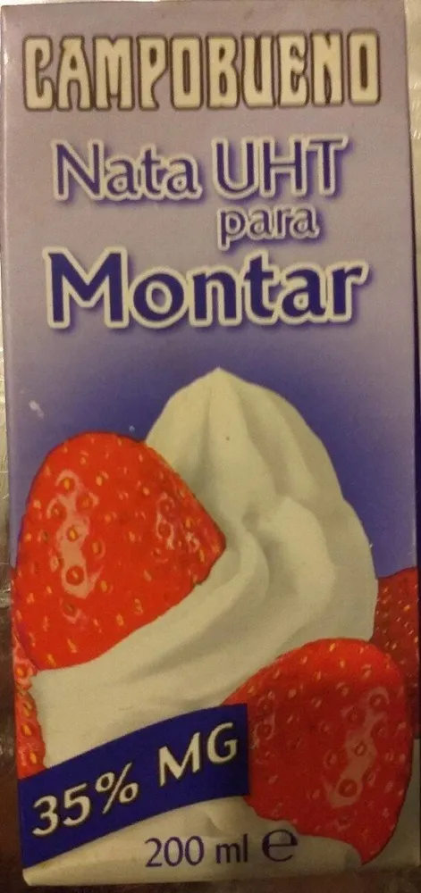 Nata UHT para montar