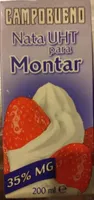 Nata UHT para montar