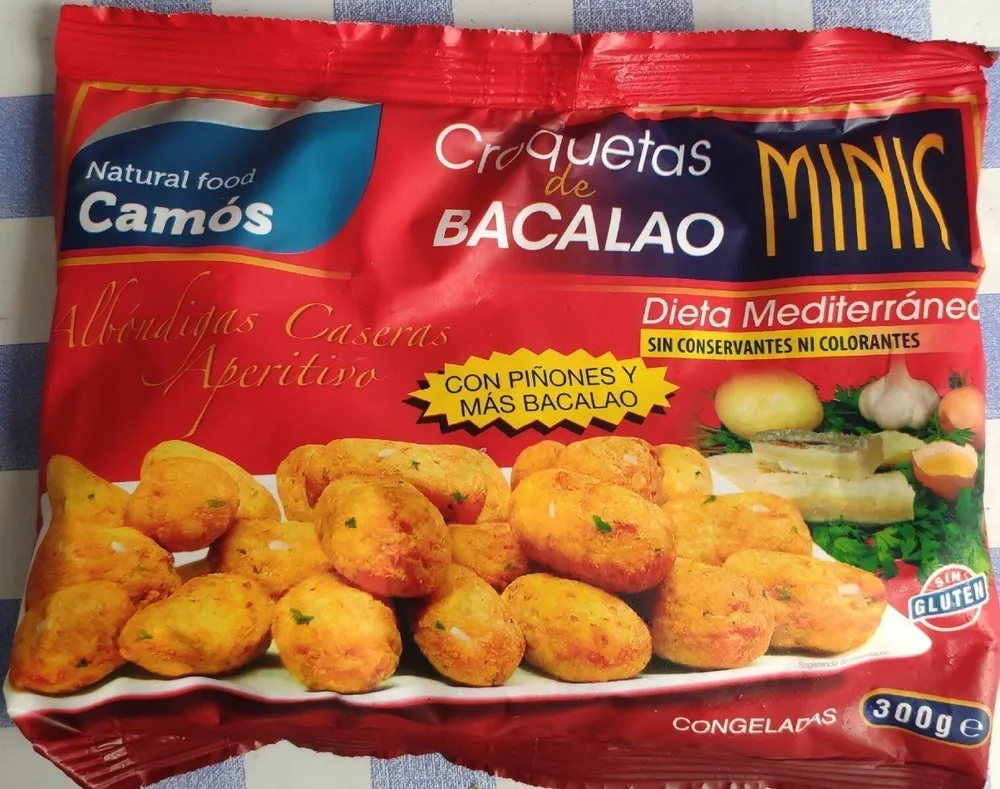 Croquetas De Bacalao Minis Congeladas