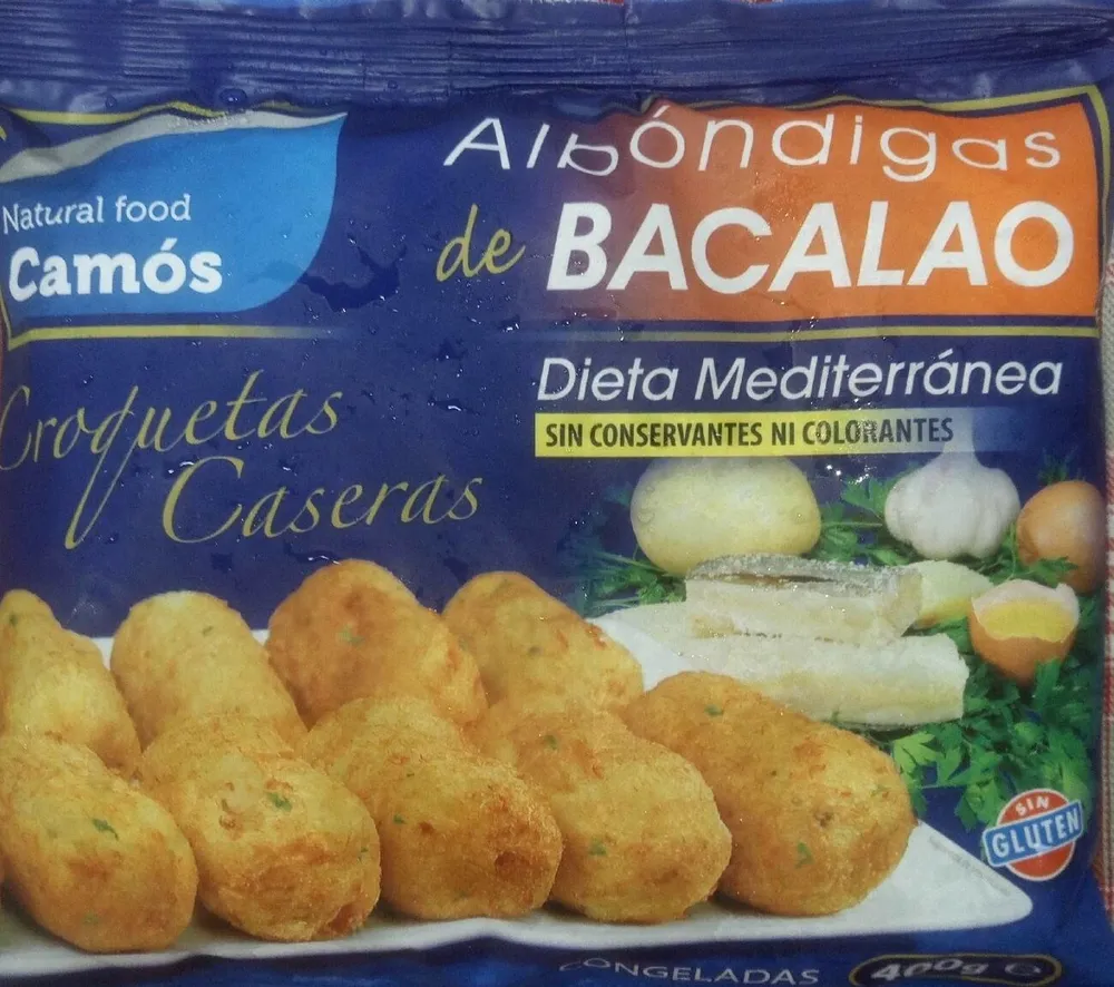 Albóndigas de bacalao