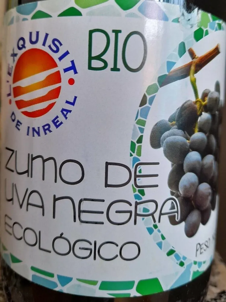 Zumo de uva negra