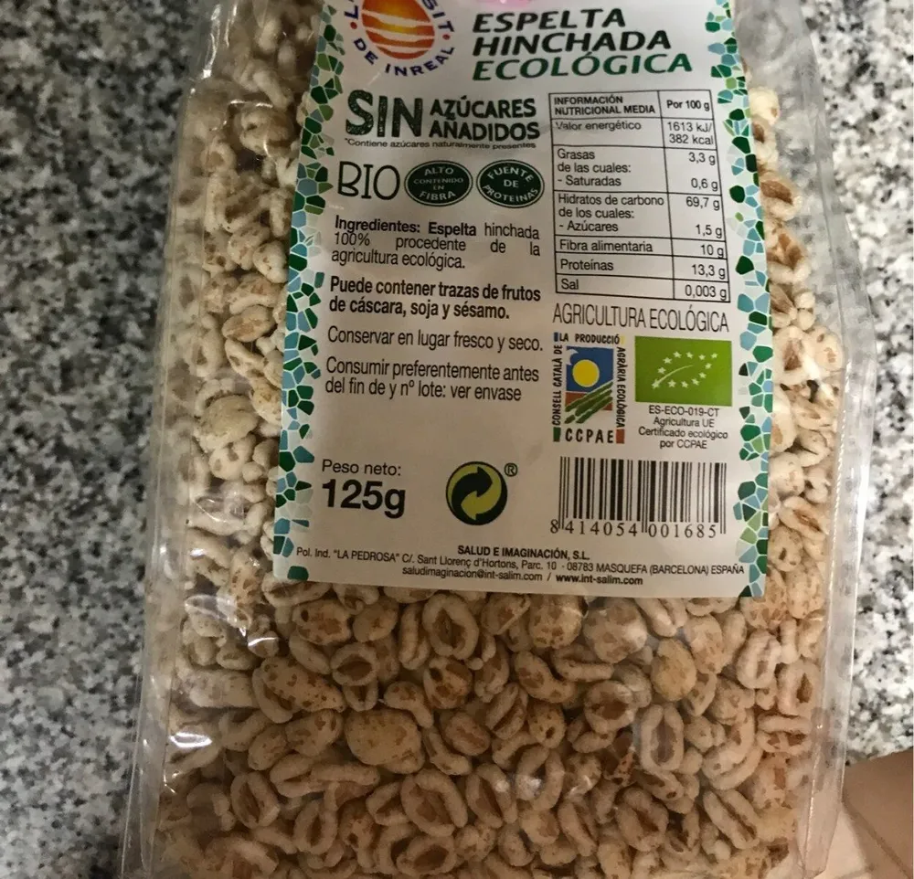 Espelta Hinchada Ecologica