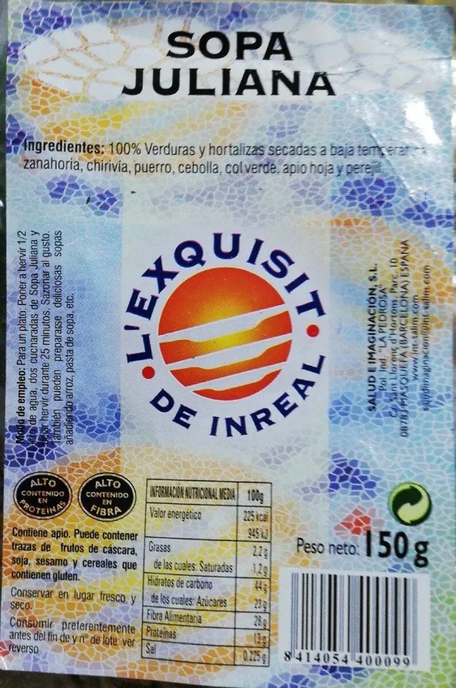 Sopa juliana