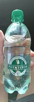 Agua mineral natural con gas