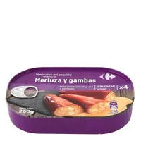 Pimientos del piquillo rellenos merluz/gambas